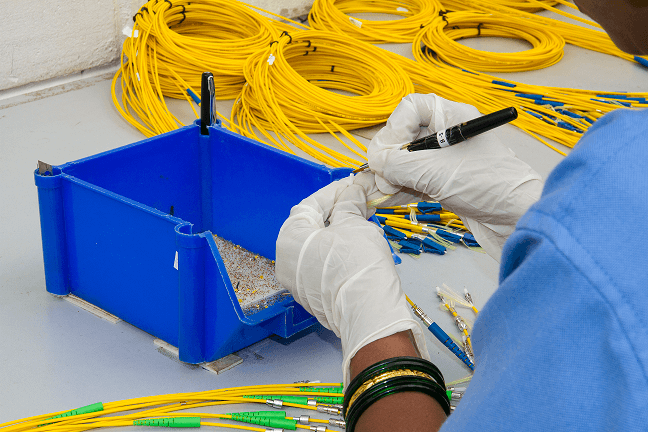 Excess Fiber Snipping